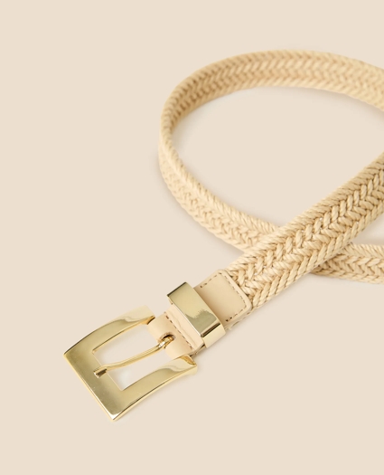 B-Low the Belt Linen Braided Belt, image 4