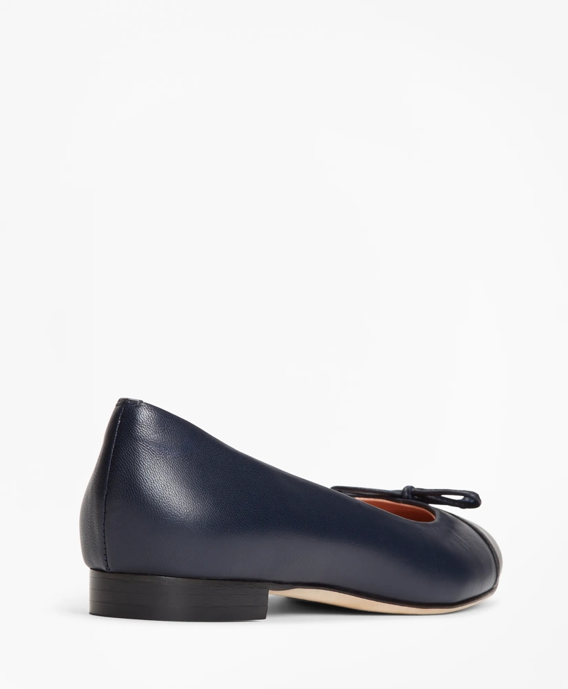 Color-block Leather Flats, image 2