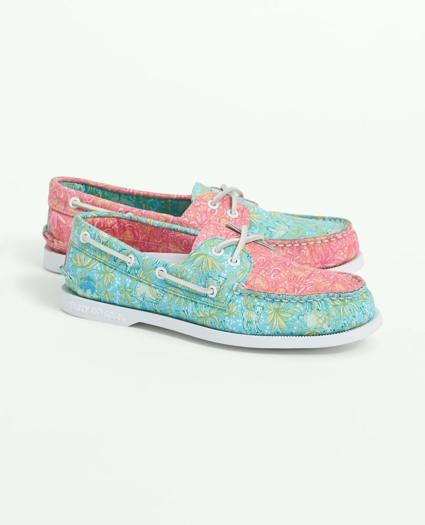 Sperry x Brooks Brothers A/O 2-Eye Floral, image 1