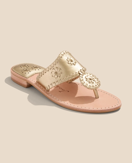 Jack Rogers Flat Leather Sandals, image 1