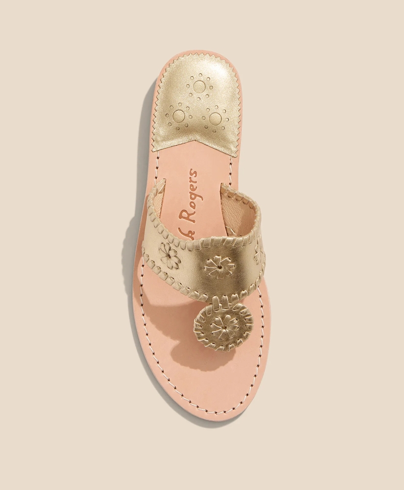 Jack Rogers Flat Leather Sandals, image 3