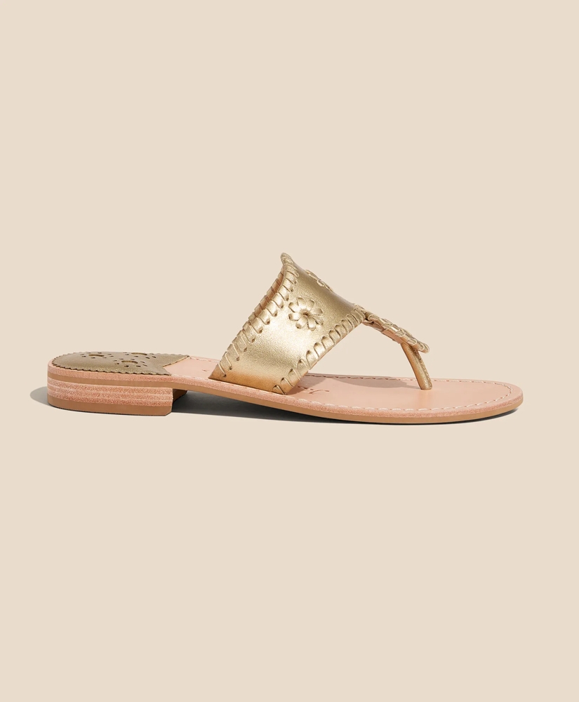 Jack Rogers Flat Leather Sandals, image 5