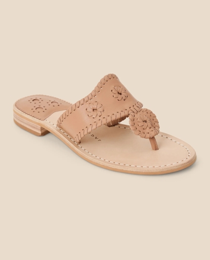 Jack Rogers Flat Leather Sandals, image 1