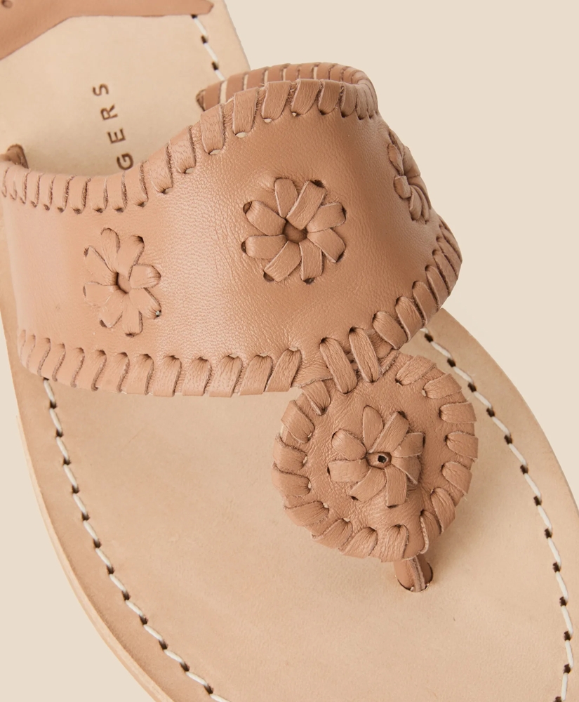 Jack Rogers Flat Leather Sandals, image 3