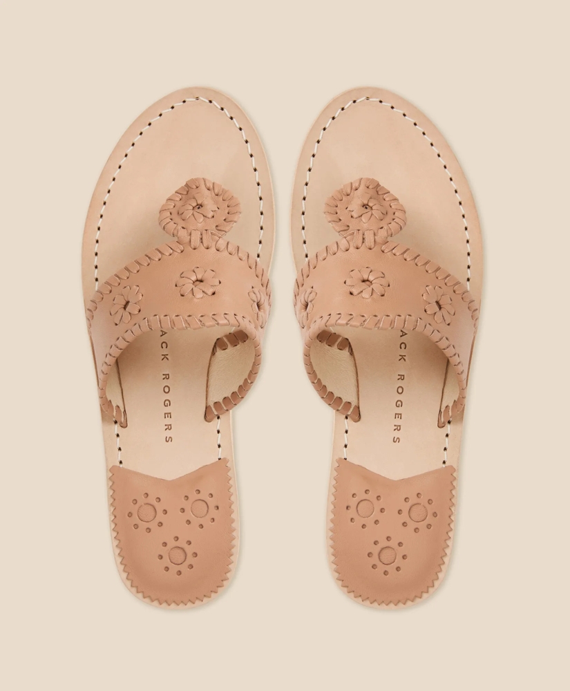 Jack Rogers Flat Leather Sandals, image 4