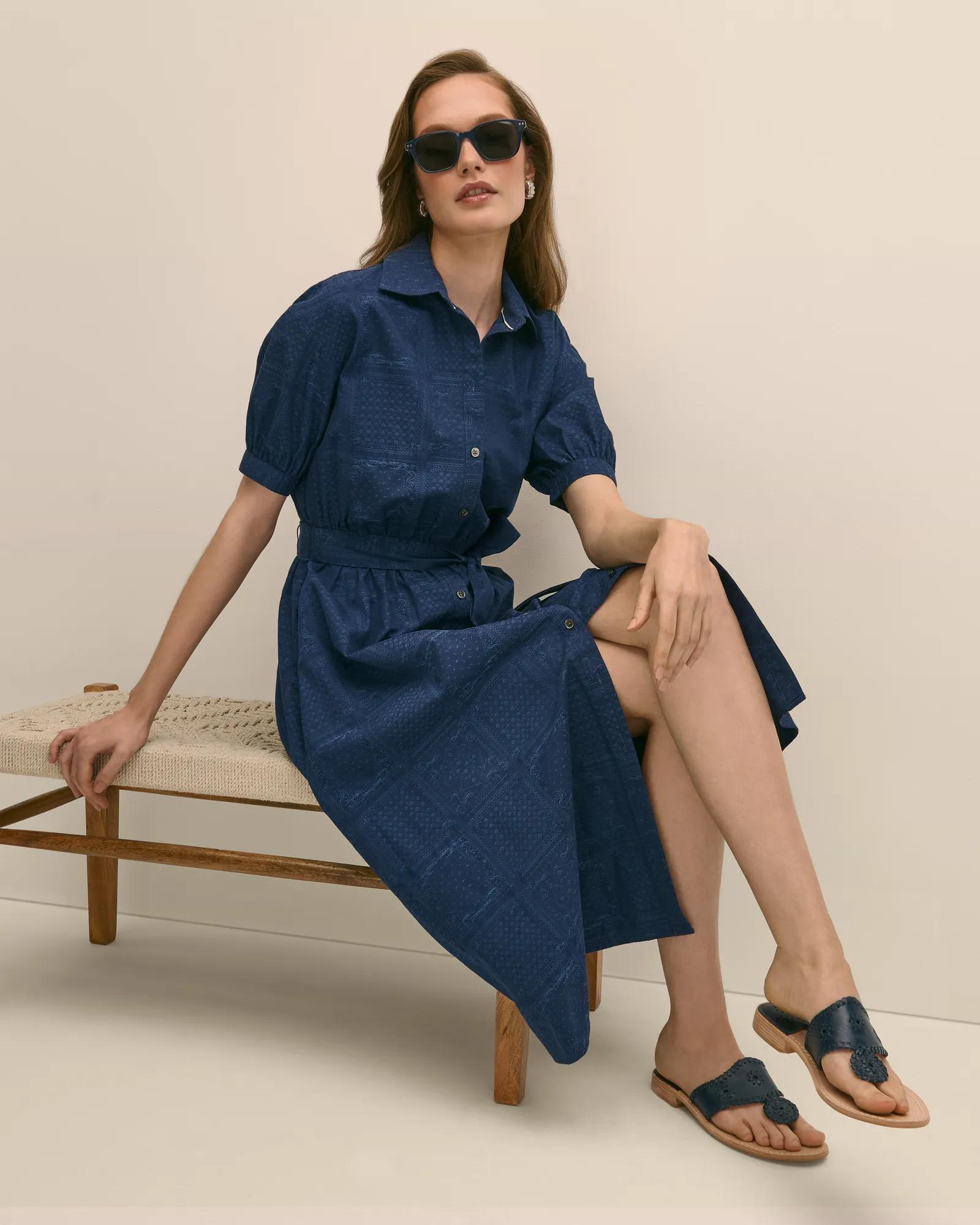 Jack Rogers Flat Leather Sandals