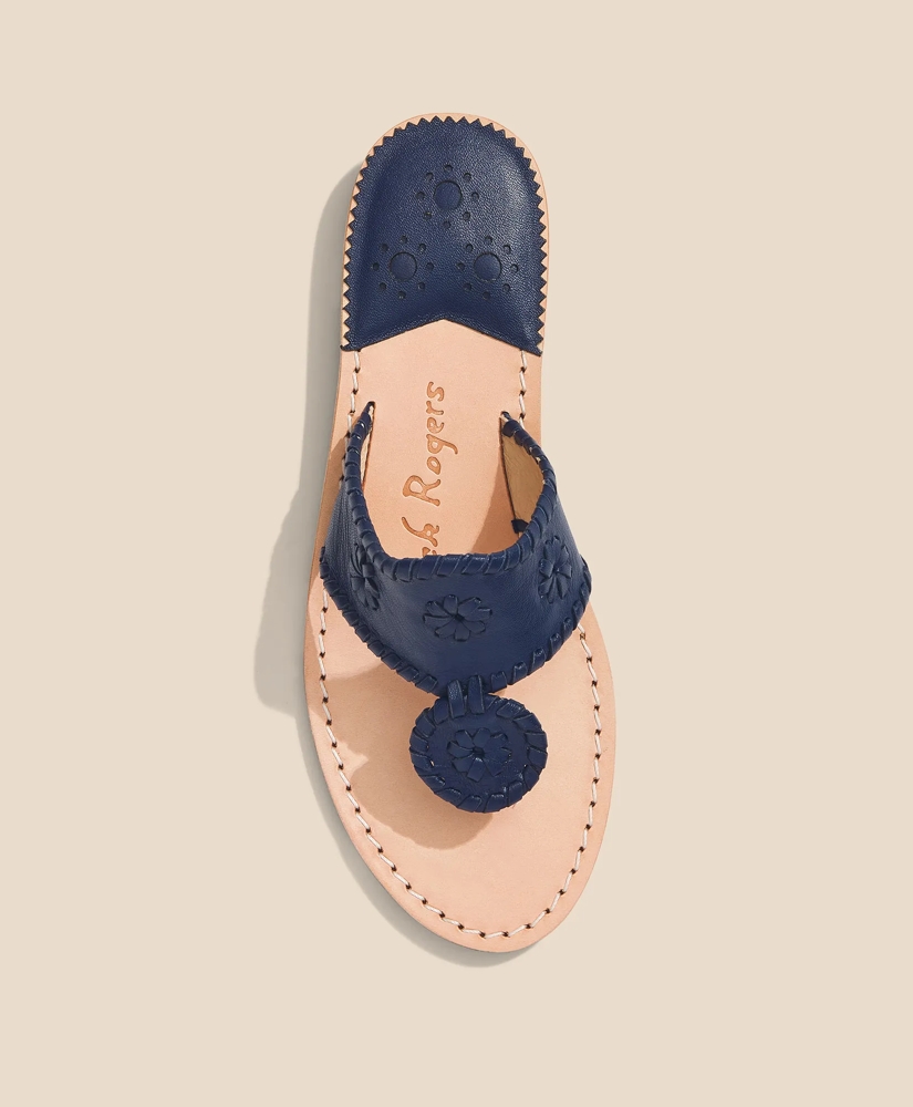Jack Rogers Flat Leather Sandals, image 3