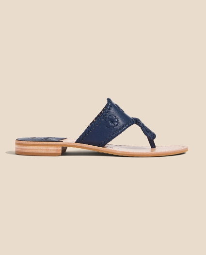 Jack Rogers Flat Leather Sandals, image 5