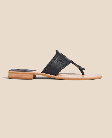 Jack Rogers Flat Leather Sandals, image 5