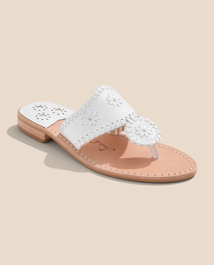 Jack Rogers Flat Leather Sandals, image 1