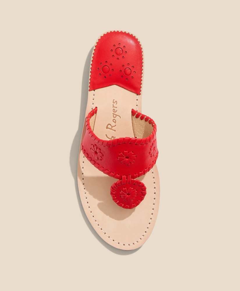 Jack Rogers Flat Leather Sandals, image 3