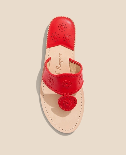 Jack Rogers Flat Leather Sandals, image 3