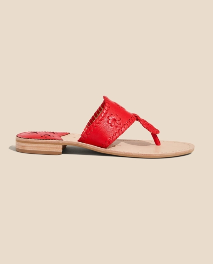 Jack Rogers Flat Leather Sandals, image 5