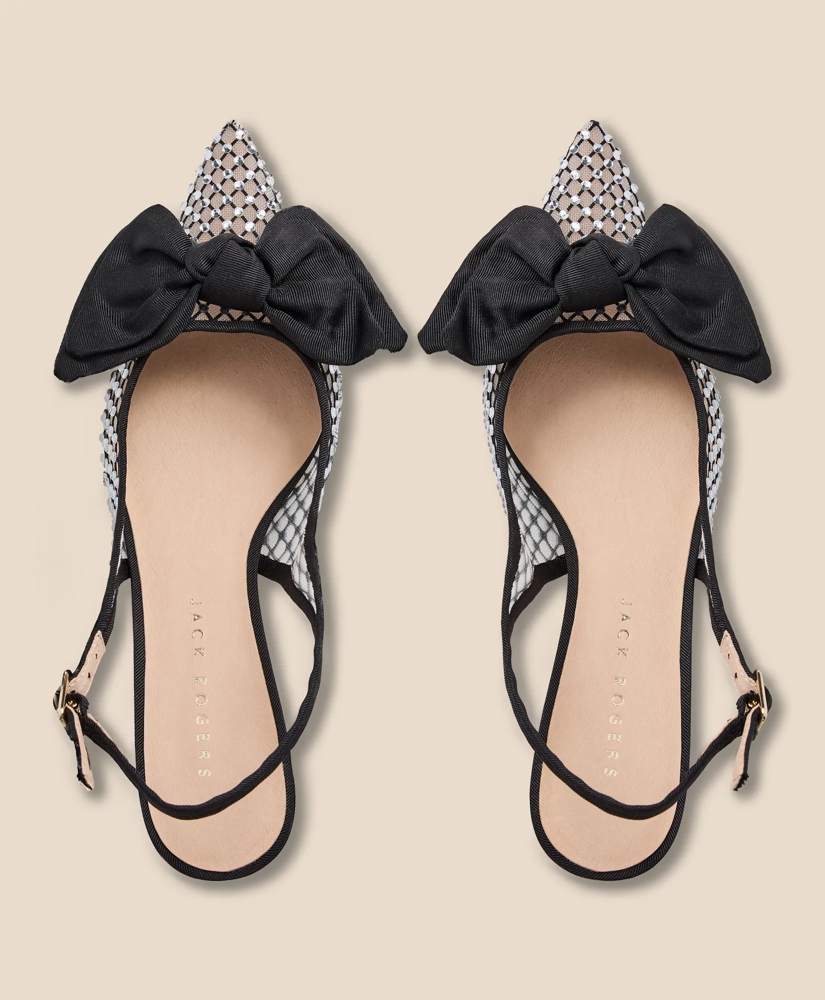 Jack Rogers Debra Jeweled Kitten Heel Slingbacks, image 3