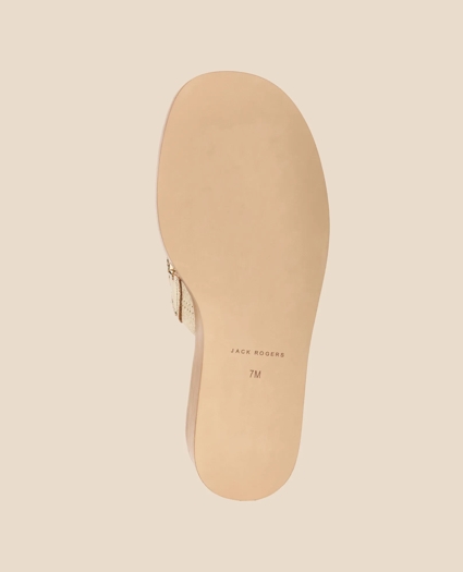 Jack Rogers Platinum Wedge Sandals, image 5