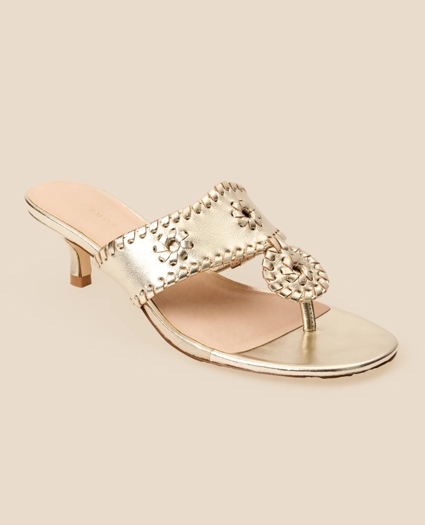 Jack Rogers Kitten-Heel Sandals, image 1