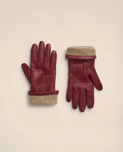 Lambskin Gloves with Cashmere Lining, image 2