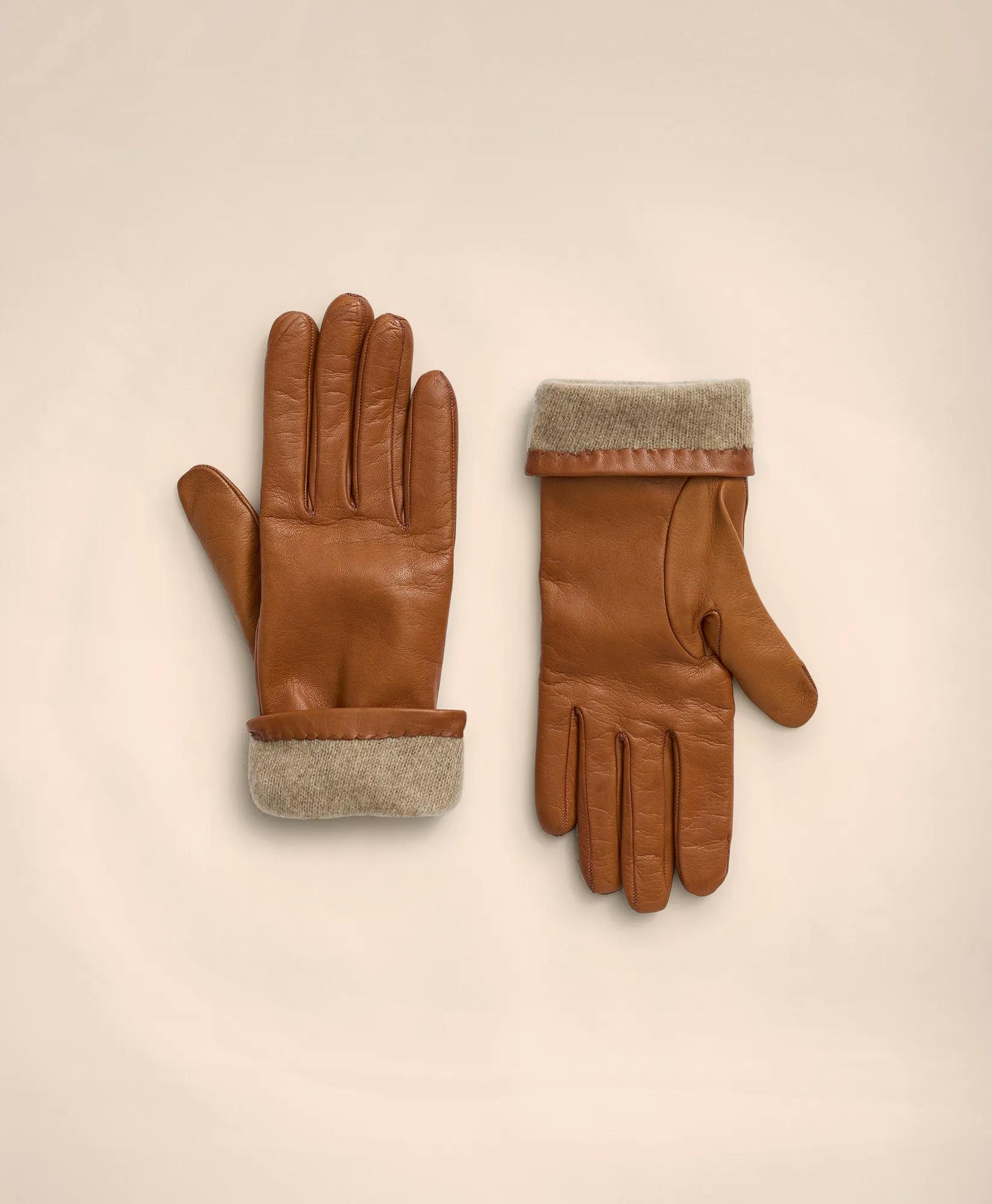 Lambskin Gloves with Cashmere Lining, image 2