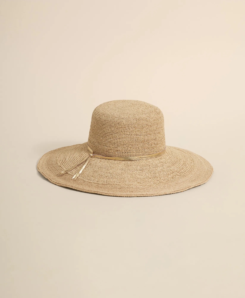 FLORA_BELLA_RAFFIA_SUN_HAT_WIT  display picture 3