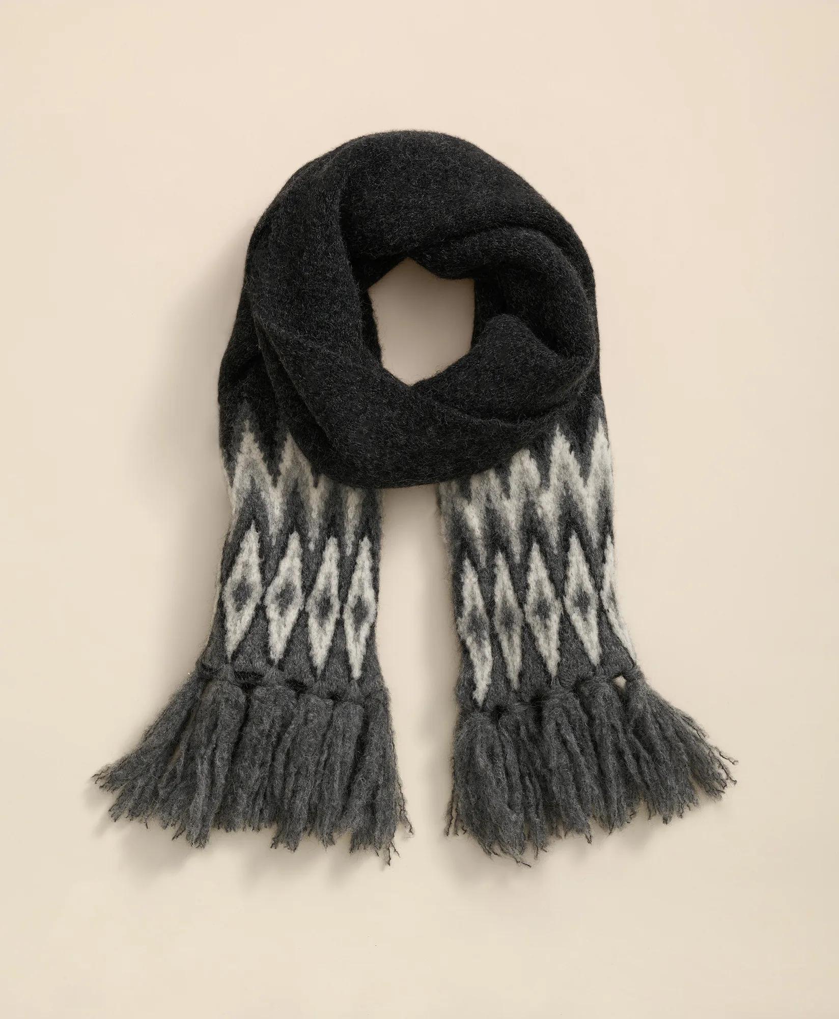 Alpaca-Wool Blend Scarf, image 1