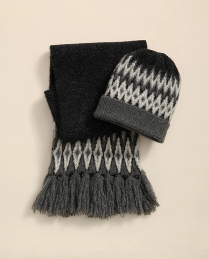 Alpaca-Wool Blend Scarf, image 3