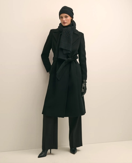 Cotton-Alpaca-Wool Blend Hat & Scarf Boxed Set, image 4