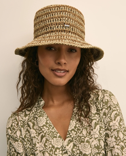 Eugenia Kim Striped Packable Bucket Hat, image 1