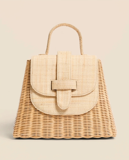 Pamela Munson Raffia Lady Bag, image 1