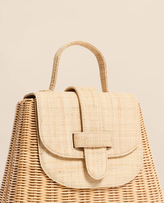 Pamela Munson Raffia Lady Bag
