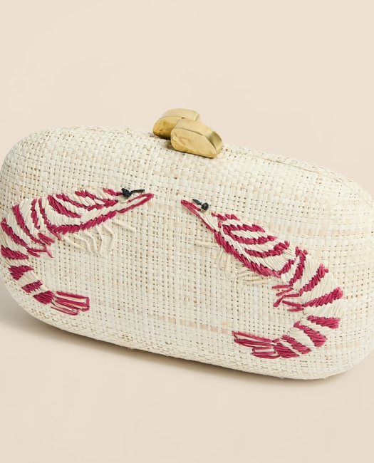 Pamela Munson Shrimp Cocktail Clutch