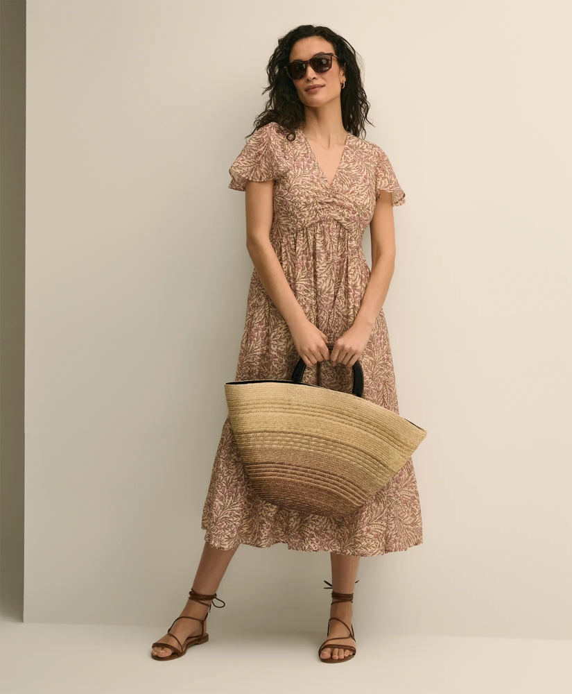 Eugenia Kim Wood-Straw Ombre Beach Bag, image 2
