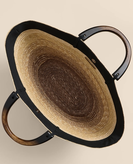 Eugenia Kim Wood-Straw Ombre Beach Bag, image 5