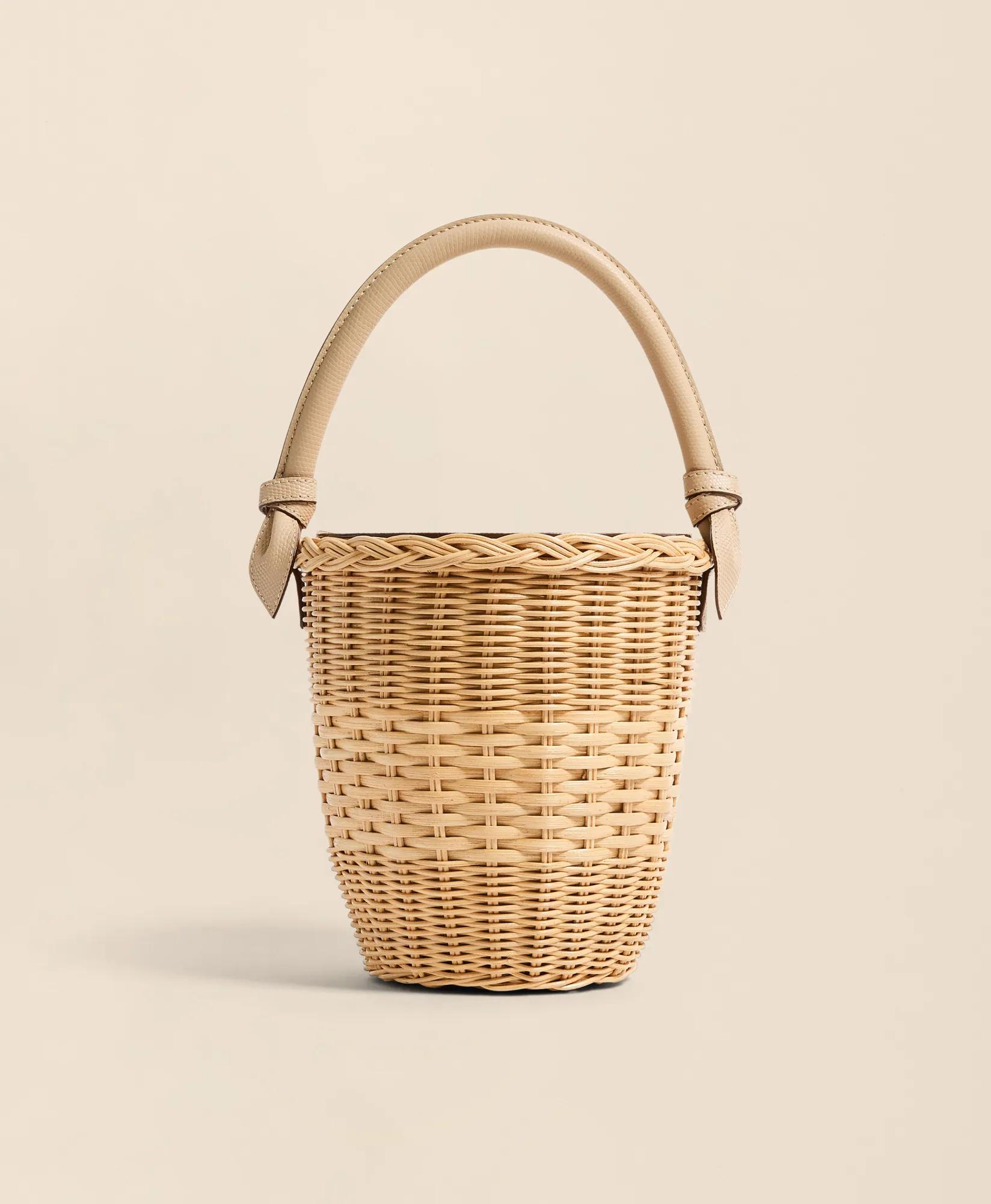 Pamela Munson Jane Latte Basket Bag, image 1