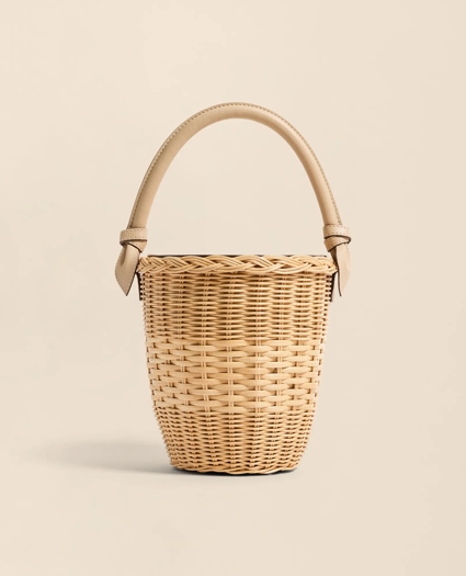 Pamela Munson Jane Latte Basket Bag, image 1