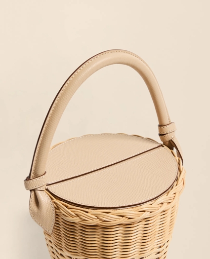 Pamela Munson Jane Latte Basket Bag, image 3