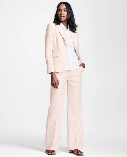 Pinstriped Linen Jacket, image 2