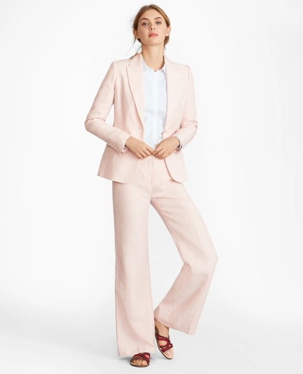 Pinstriped Linen Jacket, image 5