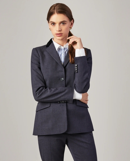 Stretch-Wool Hacking Jacket, image 1