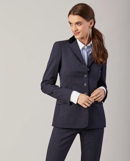 Stretch-Wool Hacking Jacket, image 2