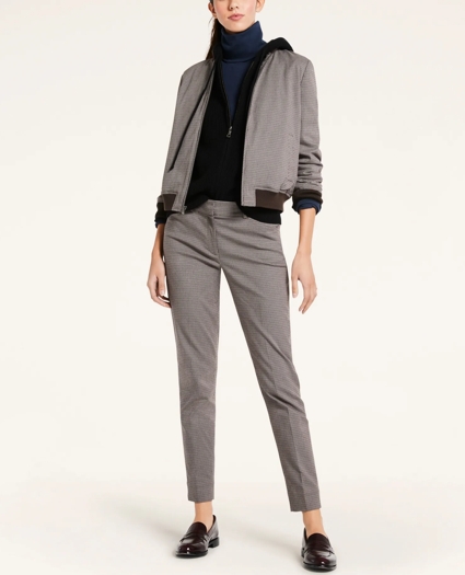 Microcheck Bomber Jacket, image 2