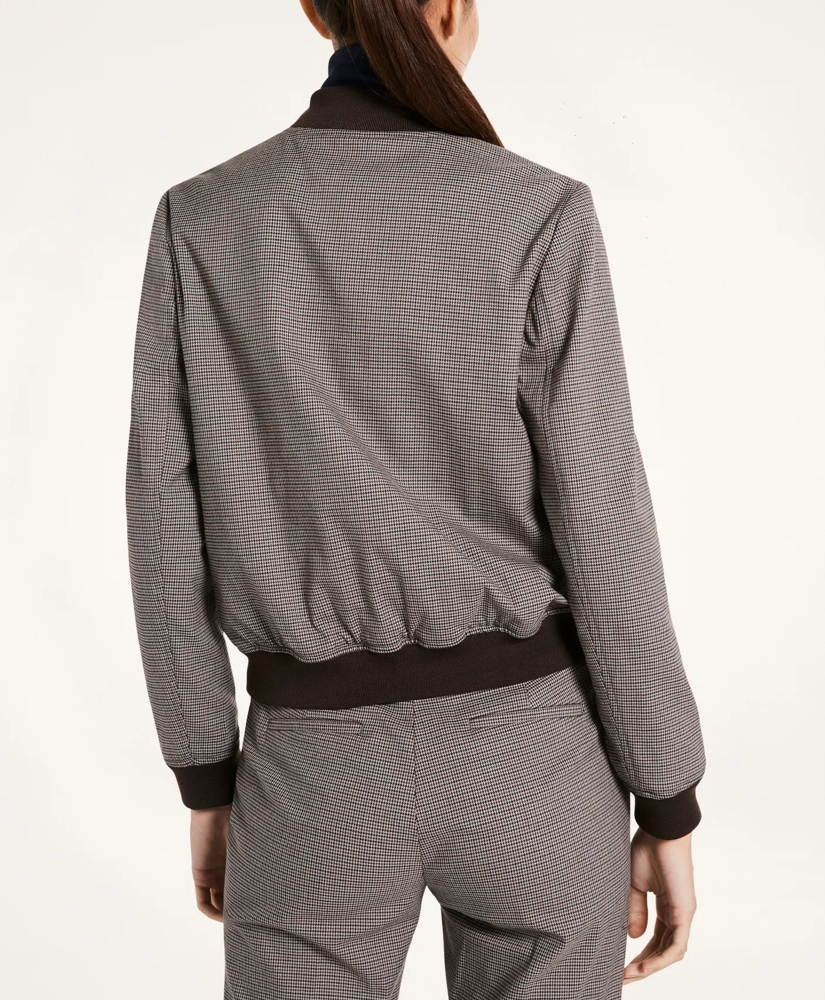 Microcheck Bomber Jacket, image 3