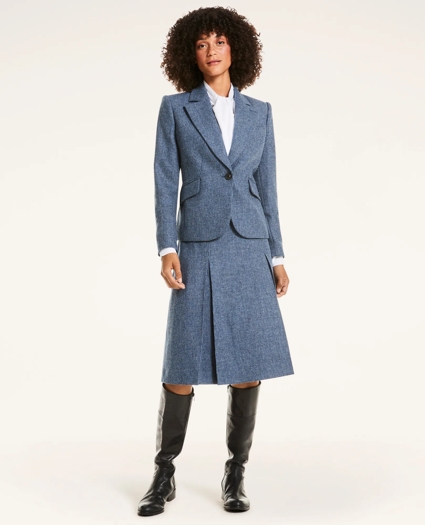 Wool Twill Check Jacket, image 2