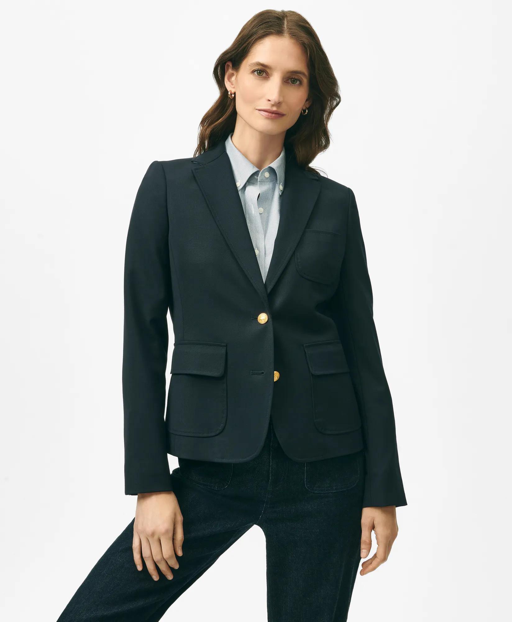 Stretch Twill Boy-Inspired Blazer, image 1