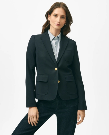 Stretch Twill Boy-Inspired Blazer, image 1