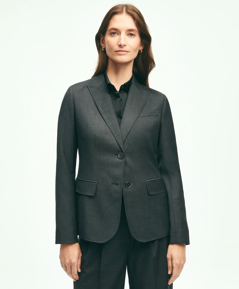 Wool Cashmere 2-Button Jacket, image 2
