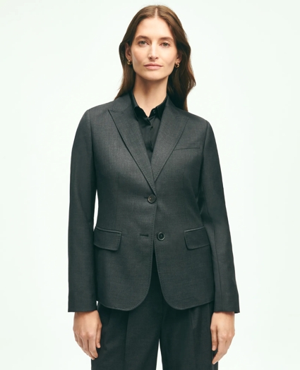 Wool Cashmere 2-Button Jacket, image 2