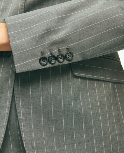 Pinstripe Jacket in Wool Blend, image 5