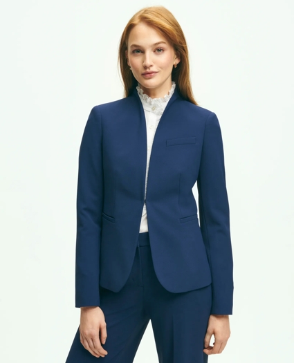 Minimalist Fine Twill Crepe Jacket, image 1