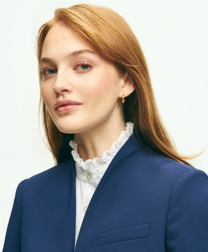 Minimalist Fine Twill Crepe Jacket, image 4