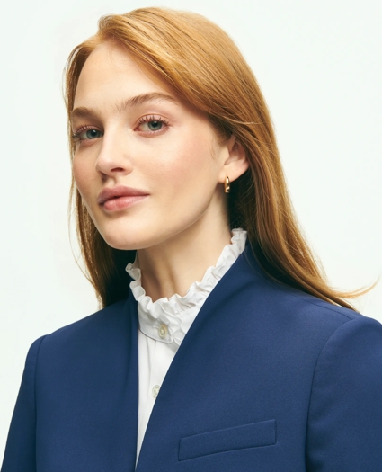 Minimalist Fine Twill Crepe Jacket, image 4